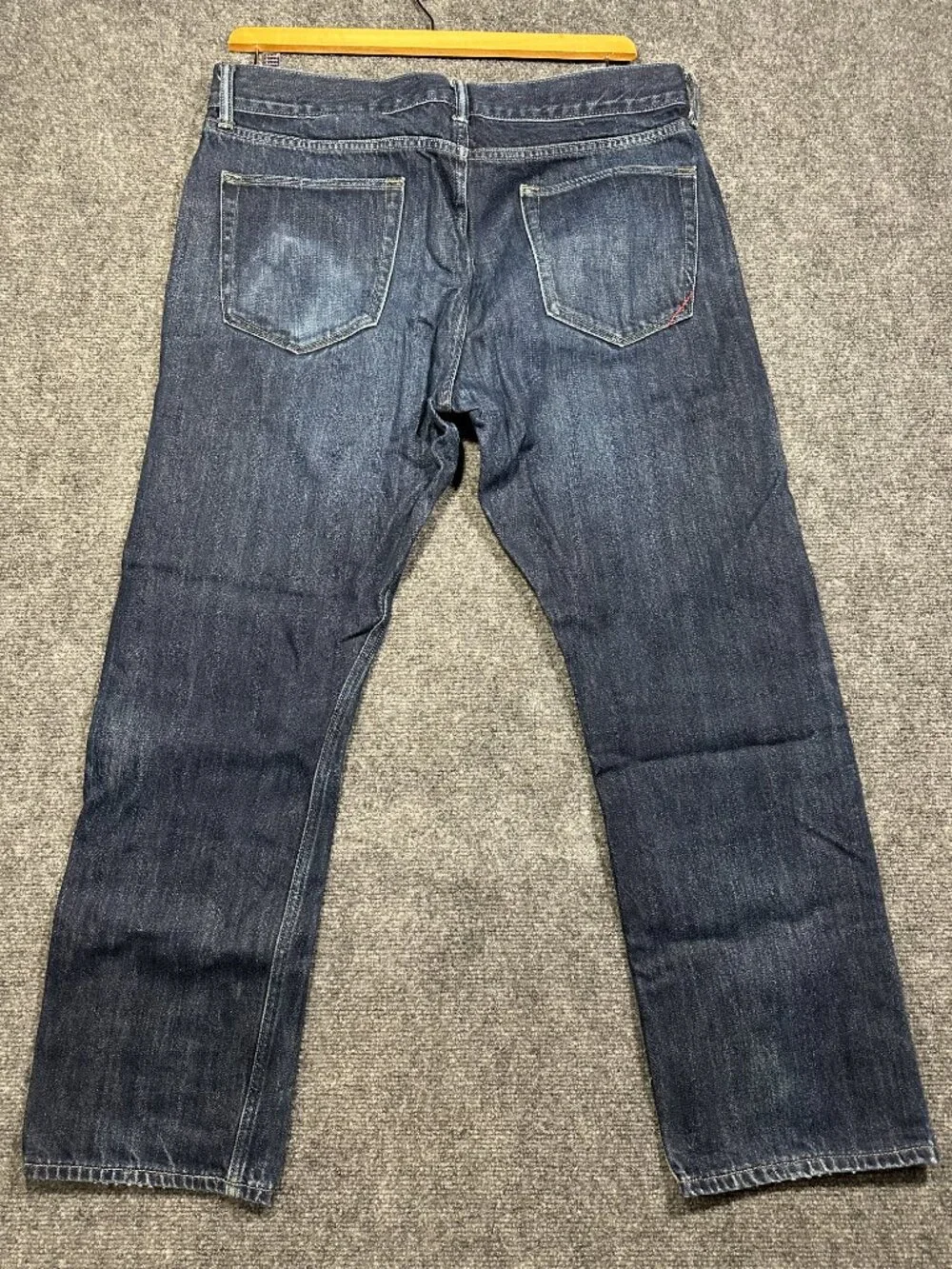 Banana Republic Jeans Mens 36 Slim Fit Blue Cotton Pockets Belt Loops